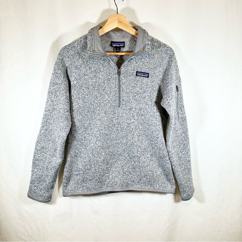 Womens Patagonia Better Sweater Quarter-Zip Fleece size S
